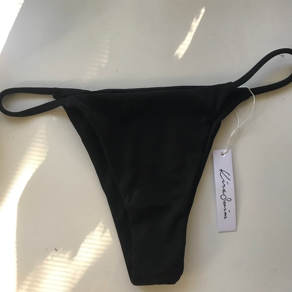 Brand New! Black bikini bottoms from Kira Swim
